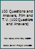 100 Questions and Answers, Film and T.V. (100 Questions and Answers) 1859932142 Book Cover
