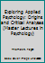 Exploring Applied Psychology: Origins and Critical Analyses (Master Lectures in Psychology) 1557982066 Book Cover