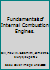 Fundamentals of Internal Combustion Engines. B000KE2DZG Book Cover