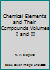 Chemical Elements and Their Compounds Volumes I and II B0049CTJ4S Book Cover