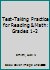 Test-Taking Practice for Reading & Math: Grades 1-2 0887246974 Book Cover