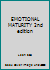 EMOTIONAL MATURITY 2nd edition B001U9X6M4 Book Cover