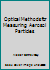 Optical Methods for Measuring Aerosol Particles 3527411224 Book Cover