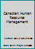 Canadian Human Resource Management 0075497999 Book Cover