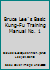 Bruce Lee`s Basic Kung-Fu Training Manual No. 1 B002BMNP8O Book Cover