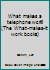 What makes a telephone work? (The What-makes-it work books) B0006CEUCQ Book Cover