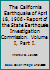 The California Earthquake of April 18, 1906 - Report of the State Earthquake Investigation Commission. Volume I, Part I. B00N77H0W4 Book Cover
