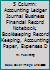 5 Column: Accounting Ledger Journal Business Financial Record Notebook, Bookkeeping Record Keeping, Accounting Paper, Expenses Debits, 8.5" X 11," 100 Pages (5 Column Ledger) 1987570359 Book Cover