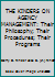 THE KINDERS ON AGENCY MANAGEMENT: Their Philosophy; Their Procedures; Their Programs B003BFPRLS Book Cover
