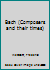 Bach B0007E7L1U Book Cover