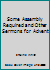 Some Assembly Required and Other Sermons for Advent 1556731426 Book Cover