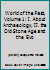 World of the Past, Volume 1: I. About Archaeology, II. the Old Stone Age and the Evo B0016CJKH0 Book Cover