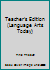 Teacher's Edition 002243741X Book Cover