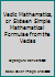 Vedic Mathematics, or Sixteen Simple Mathematical Formulae from the Vedas 0856550337 Book Cover
