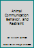 Animal Communication Behavior, and Restraint 2923623320 Book Cover