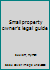 Small property owner's legal guide B0006BMZ1U Book Cover