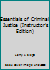 Essentials of Criminal Justice 0495833681 Book Cover