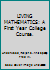 LIVING MATHEMATICS: A First Year College Course. B000KMK8VY Book Cover