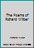 The Poems of Richard Wilber B000I9FWXS Book Cover