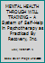 MENTAL HEALTH THROUGH WILL TRAINING - A System of Self-Help in Psychotherapy as Practiced By Recovery, Inc. B001OMOGCQ Book Cover