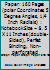 Polar GRID - graph paper: 160 pages (polar coordinates, 5 degree angles, 1/4 inch radials): Notebook size = 8.5 x 11 inches (double-sided), perfect binding, non-perforated (Polar Grid series) 1977540252 Book Cover