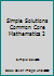 Simple Solutions Common Core Mathematics 2 1608733165 Book Cover