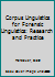 Corpus Linguistics for Forensic Linguistics: Research and Practice 1138285854 Book Cover