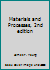 Materials and Processes, 2nd edition B000UFYK7O Book Cover