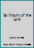 Go Inquiry of the Lord B00726VOYG Book Cover