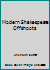 Modern Shakespeare Offshoots B0028H5NGO Book Cover
