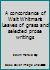 A concordance of Walt Whitman's Leaves of grass and selected prose writings 0837121221 Book Cover