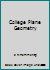College Plane Geometry B000H5I1EK Book Cover