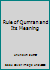 THE RULE OF QUMRAN AND ITS MEANING B01F0CW08M Book Cover
