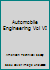 Automobile Engineering Vol VI B00UE67N0U Book Cover