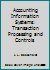 Accounting Information Systems: Transaction Processing and Controls 0256108412 Book Cover