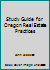 Study Guide for Oregon Real Estate Practices 1878572105 Book Cover