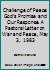 Challenge of Peace: God's Promise and Our Response. A Pastoral Letter on War and Peace, May 3, 1983 B00268P5KE Book Cover