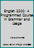 English 3200: A Programmed Course in Grammar and Usage B007QBUAWO Book Cover