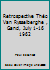 Retrospective Théo Van Rysselberghe , Gand, July 1-16 1962 B00FLXE7SC Book Cover