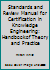 Standards and Review Manual for Certification in Knowledge Engineering: Handbook of Theory and Practice 093880104X Book Cover