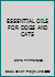 ESSENTIAL OILS FOR DOGS AND CATS 1937702413 Book Cover