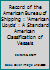 Record of the American Bureau of Shipping : 'American Lloyds' : A Standard American Classification of Vessels B000KEZF4C Book Cover