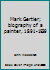 Mark Gertler; biography of a painter, 1891-1939 0802020607 Book Cover