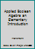 Applied Boolean Algebra an Elementary Introduction B004V21WA0 Book Cover