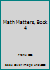 Math Matters, Book 4 0176017968 Book Cover