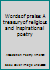 Words of praise: A treasury of religious and inspirational poetry 0881470503 Book Cover