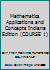 Mathematics Applications and Concepts Indiana Edition 007860060X Book Cover