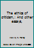 The ethics of criticism,: And other essays, B0006BVSH2 Book Cover