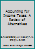 Accounting for Income Taxes: A Review of Alternatives (Research report / Financial Accounting Standards Board) 0910065187 Book Cover