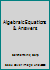 Algebraic Equations  Answers 1423222245 Book Cover